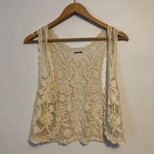 Free people lace vest